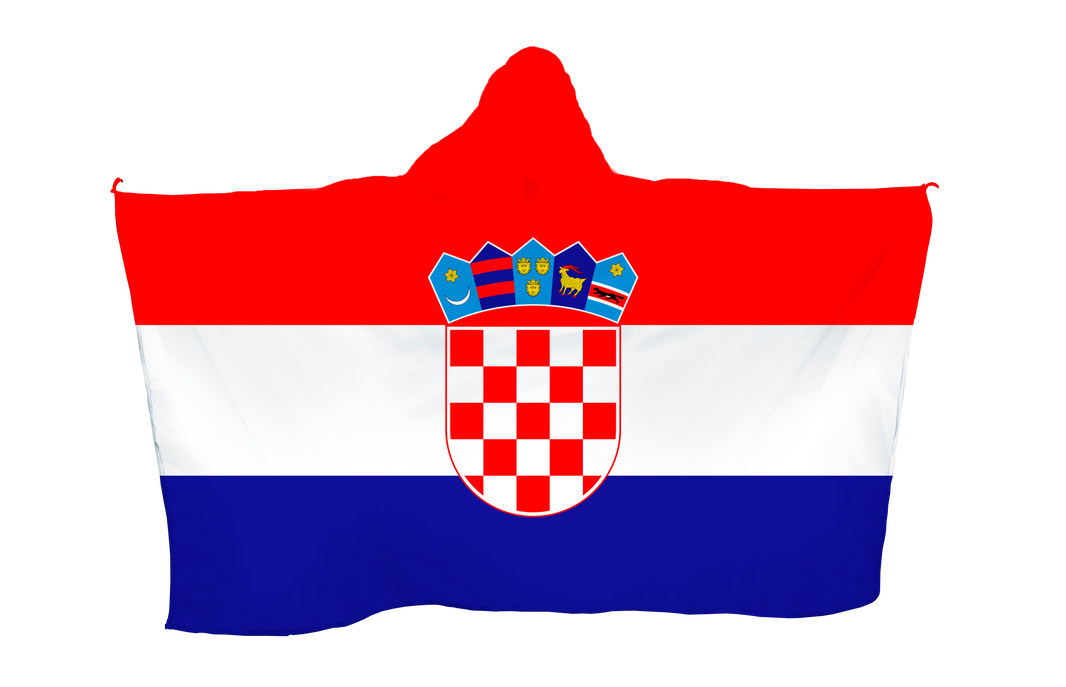Croatia Hoodie Flag