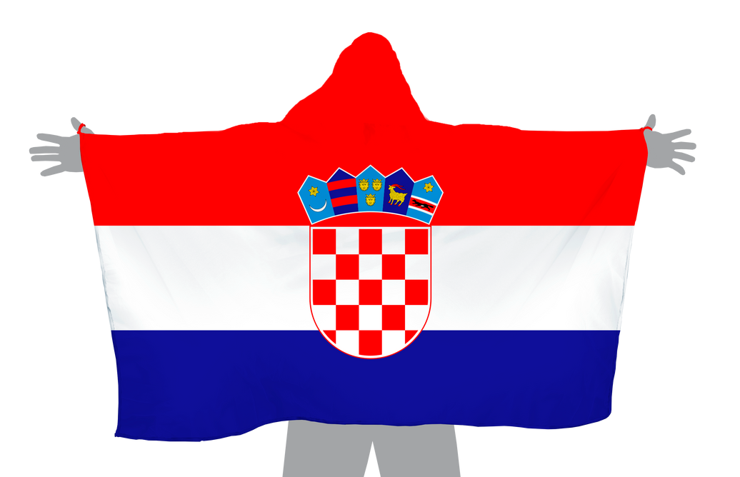 Croatia Hoodie Flag