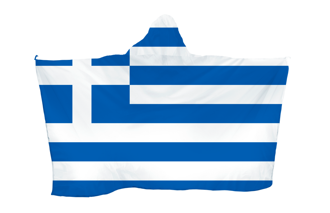 Greece Hoodie Flag
