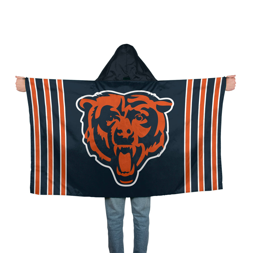 Chicago Bears Hoodie Flag