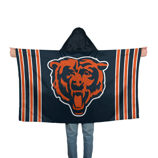 Chicago Bears Hoodie Flag