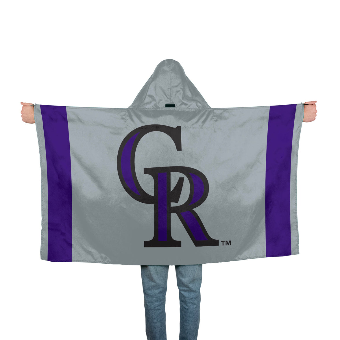 Colorado Rockies Hoodie Flag