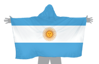 Argentina Hoodie Flag