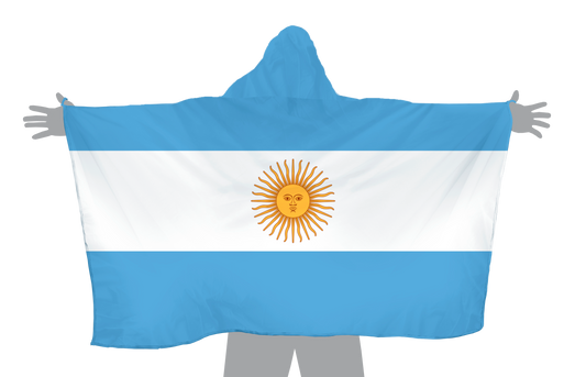 Argentina Hoodie Flag