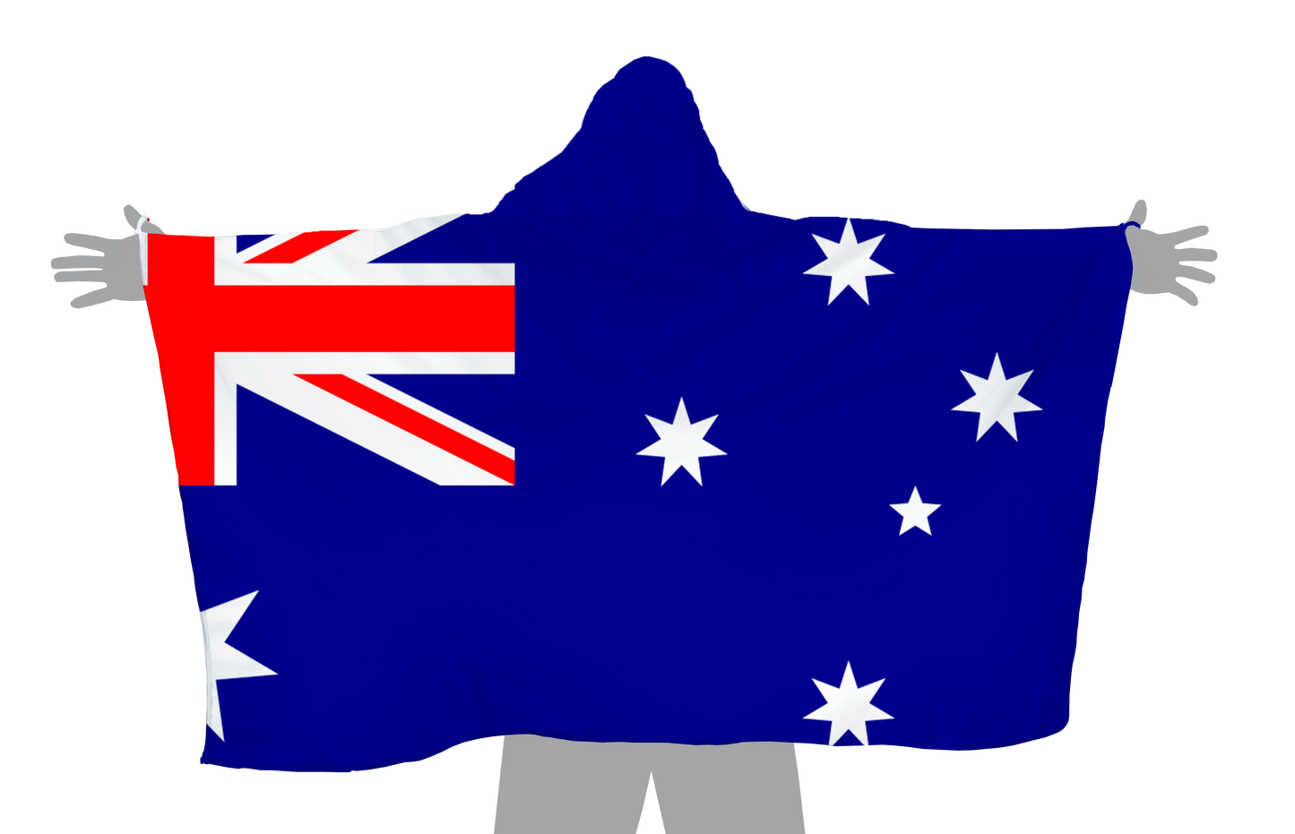 Australia Hoodie Flag