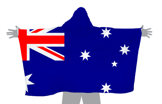 Australia Hoodie Flag