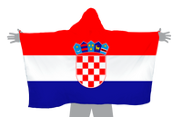 Croatia Hoodie Flag
