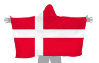 Denmark Hoodie Flag