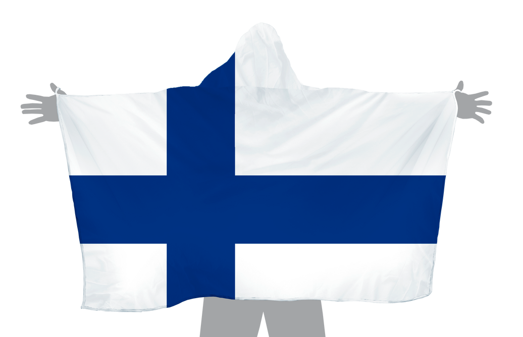 Finland Hoodie Flag