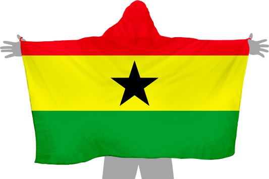 Ghana Hoodie Flag