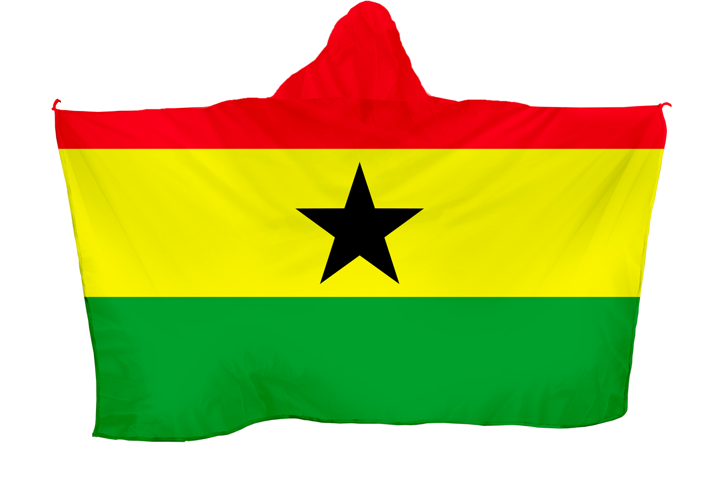 Ghana Hoodie Flag