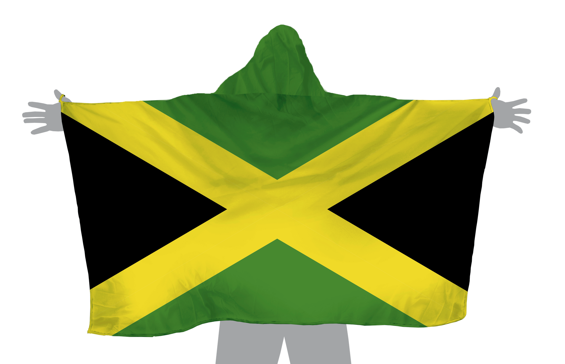 Jamaica  Hoodie Flag