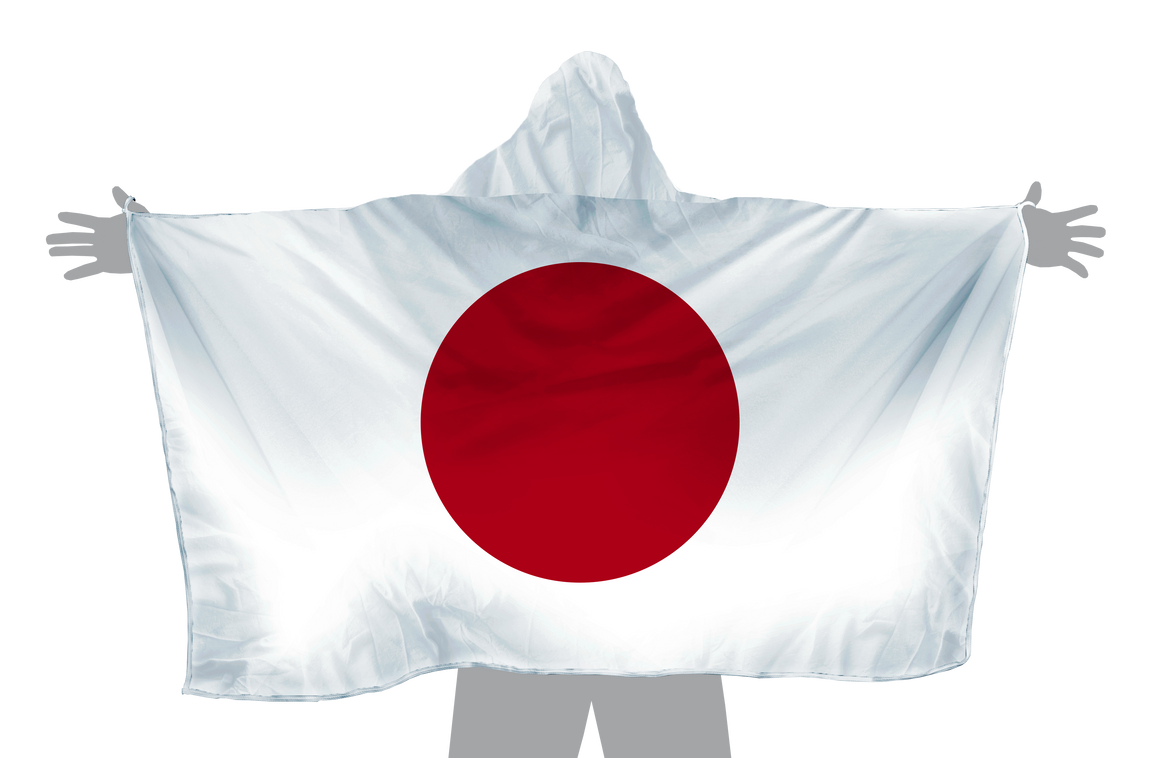 Japan Hoodie Flag