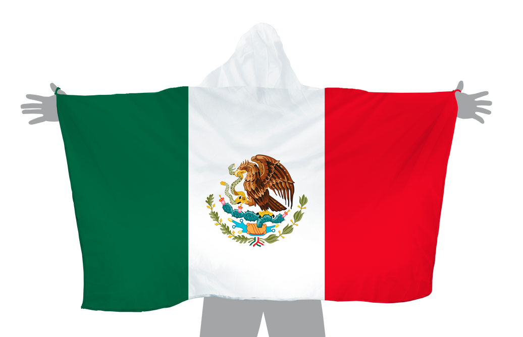 Mexico Hoodie Flag