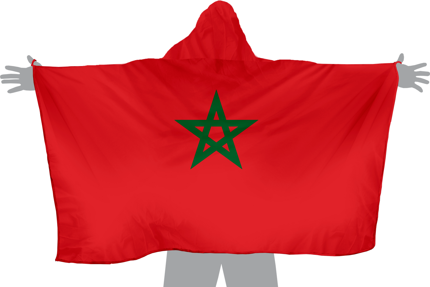 Morocco Hoodie Flag