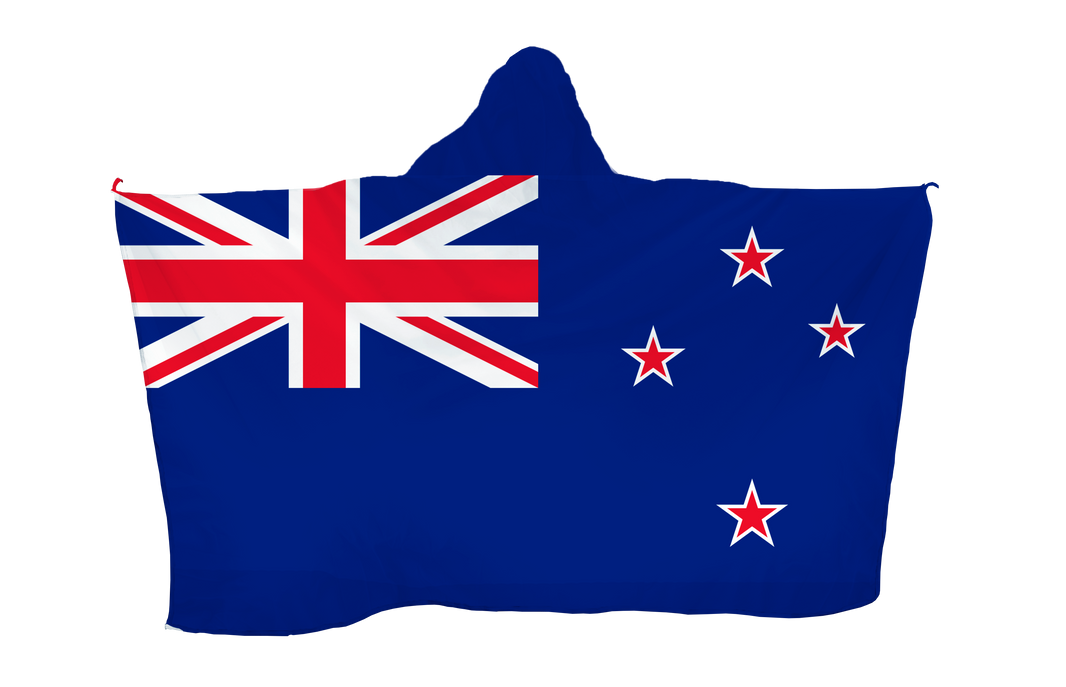 New Zealand Hoodie Flag