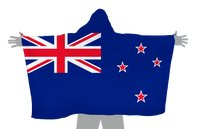 New Zealand Hoodie Flag