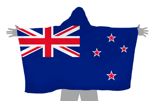New Zealand Hoodie Flag