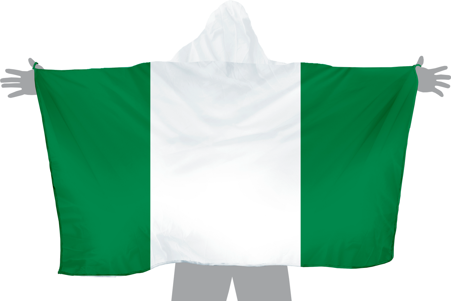 Nigeria Hoodie Flag