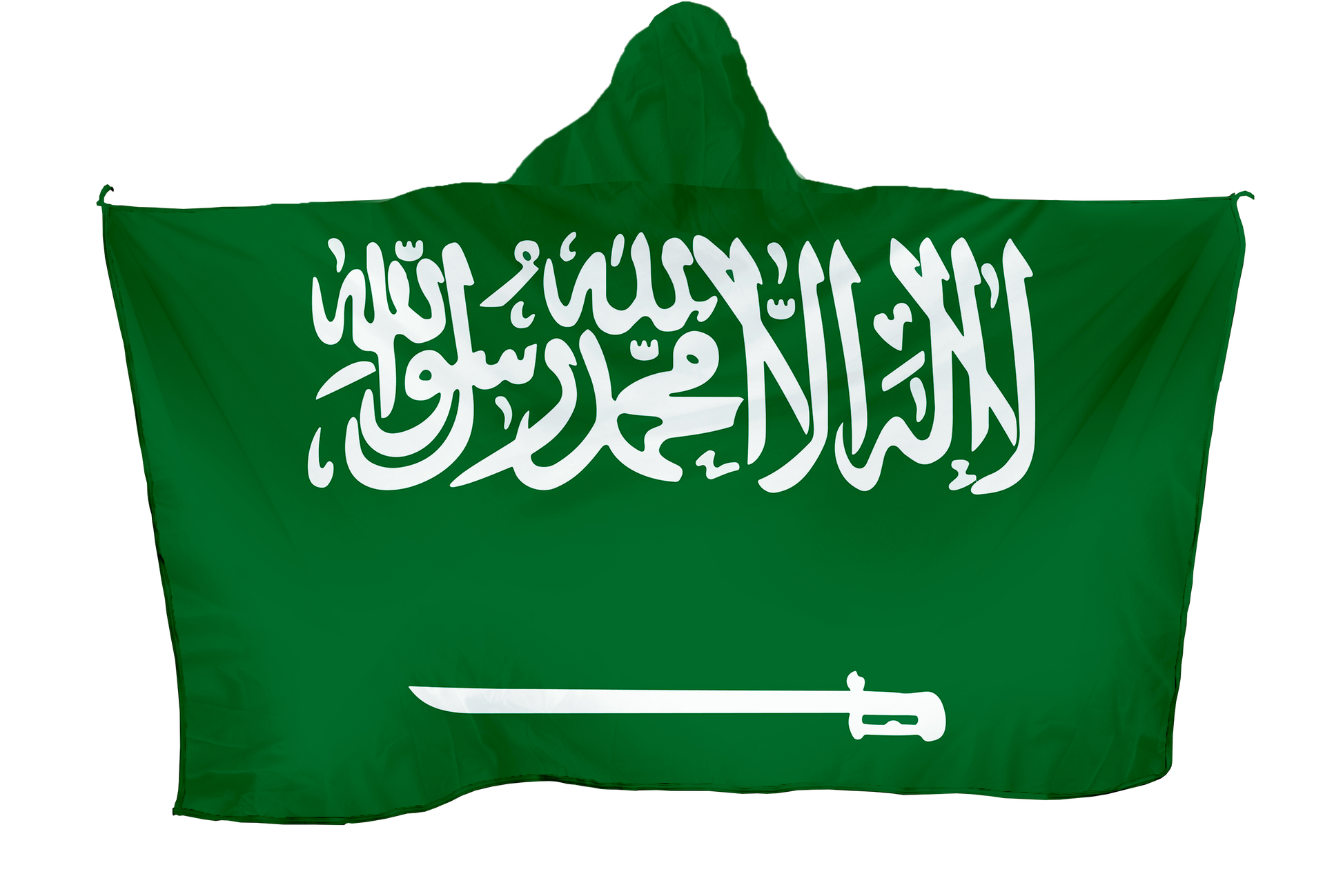 Saudi Arabia Hoodie Flag