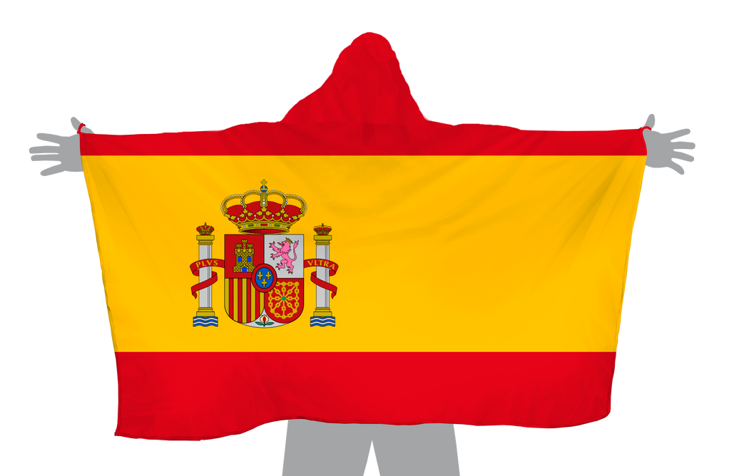 Spain Hoodie Flag