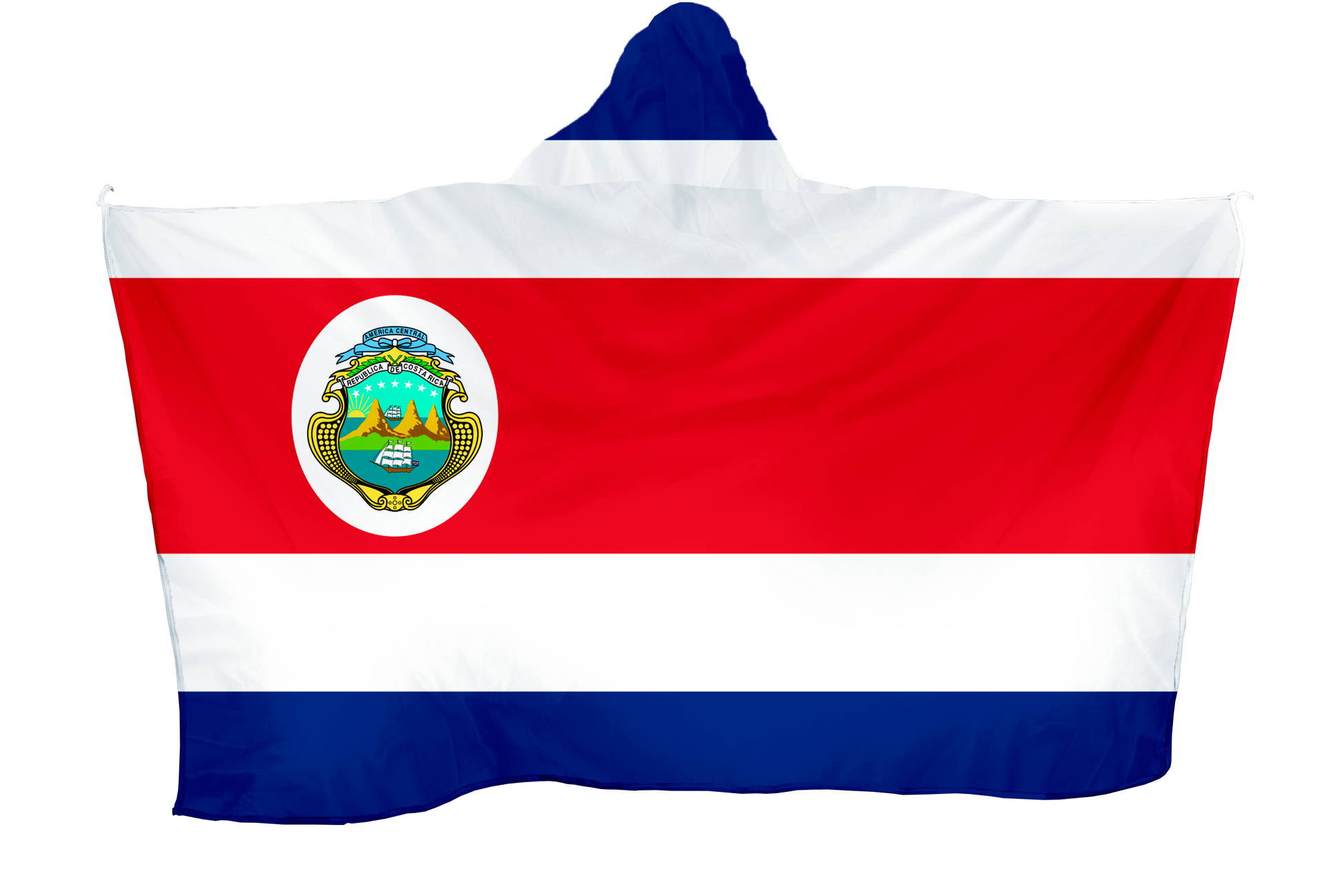 Costa Rica Hoodie Flag