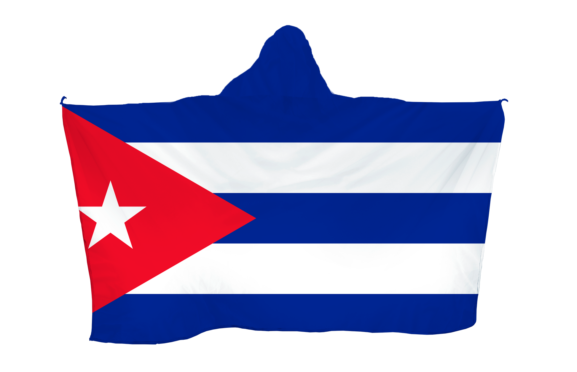 Cuba Hoodie Flag