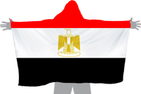 Egypt Hoodie Flag