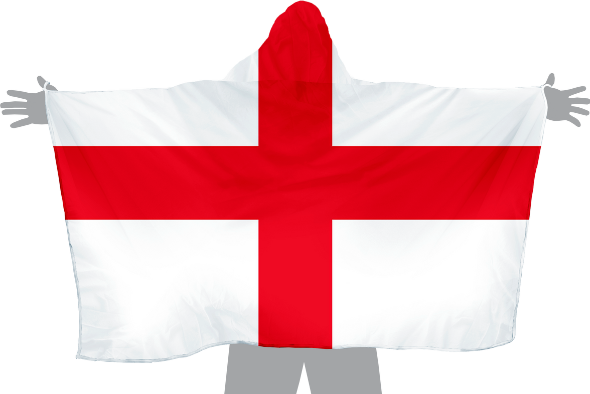 England Hoodie Flag