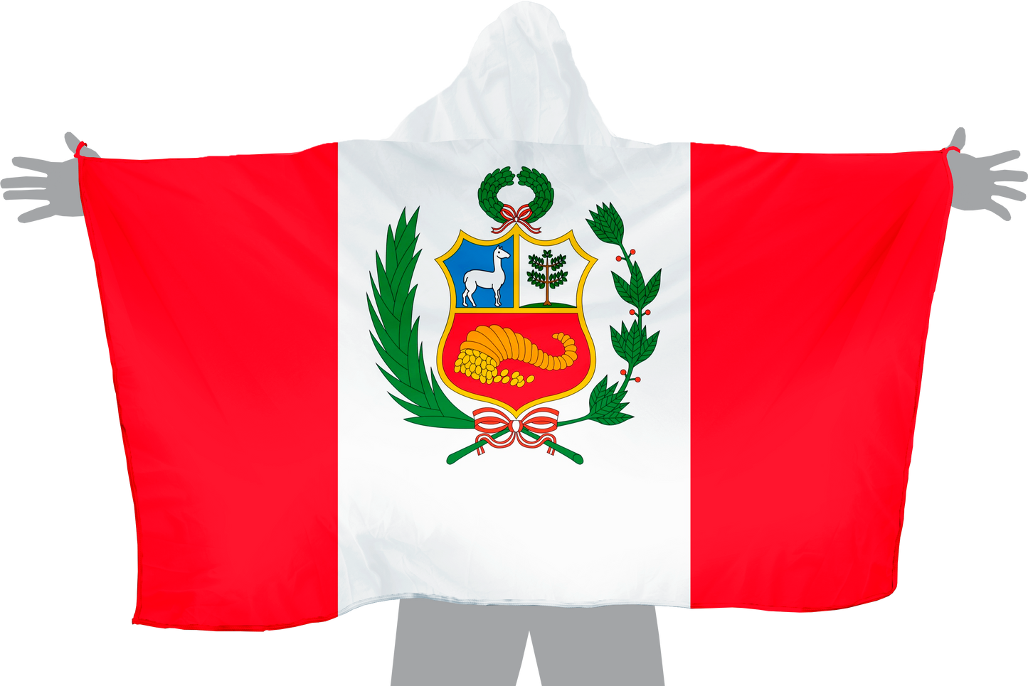 Peru Hoodie Flag